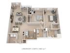 The Landings at Meadowood Apartment Homes - Two Bedroom 2 Bath- 1,265 sqft