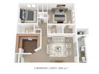 Village of Westover Apartment Homes - Two Bedroom 2 Bath - 906 sqft