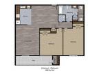 Marshall Apartments - 2 Bedroom, 1 Bathroom - 1086 SF