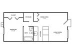 Prairie Creek Apartments - 1 Bed, 1 Bath - 544 sq ft
