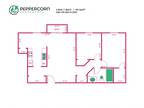 Peppercorn Apartments - 2 Bed, 1 Bath - 781 sq ft