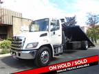 2017 Hino 358 One owner,Service records,24 ft Roll back.