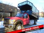 2013 Ford F-550 Only 70232km,Triton V10,11ft Dump box.