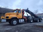 2010 International Paystar Rolloff+Palfinger Knuckle boom, Cummins ISM, 425HP