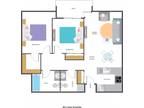 Casa Grande Senior Apartment Homes - Two Bedroom-One and One Half Bath