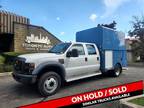 2010 Ford F-550 4X4, Crew Cab, 9' Service Body, ONLY 111,689km