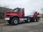 2010 International Paystar 20.5' Steel Deck + Hiab Knuckle Boom, Heavy Spec