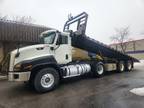 2016 CAT CT660 28' Rolloff Bed, Heavy Spec, Spiff Axle, 390HP