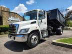 2018 Hino 358 XR7s Rolloff, 2 BINS, Tarp System, Auto