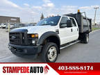 2009 Ford Super Duty F-550 DRW CREW CAB | LOW KMS | DUMP TRUCK