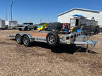 2023 Stronghaul 20' Aluminum Deck trailer.