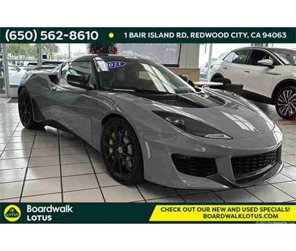 2021 Lotus Evora GT is a Grey 2021 Lotus Evora 2+2 Coupe in Redwood City CA