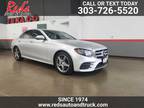 2017 Mercedes-Benz E-Class E 300 4MATIC E300 4Matic AWD 29 MPG Luxury