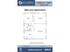 Mary Ann Apartments - Two Bedroom 1 bath