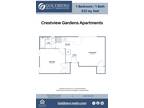 Crestview Gardens Apartments - One Bedroom