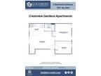 Crestview Gardens Apartments - Two Bedroom Deluxe