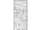 Lantana Apartments - Floorplan D - 1x1