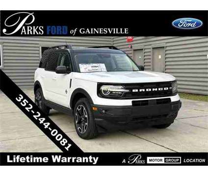 2024 Ford Bronco Sport Outer Banks is a White 2024 Ford Bronco SUV in Gainesville FL