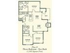 Carriage House - Three Bedroom Two Bath (Plan D)