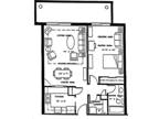 River Plaza Apartments - 1 Bedroom 1 Bath