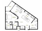 Berkshire Pullman - A5 One Bedroom One Bath Plus Study