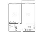 Andover Place Apartment Homes - 1 Bedroom 1 Bathroom B