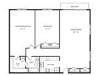 Andover Place Apartment Homes - 2 Bedroom 1 Bathroom E