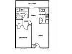 Oak Alley Apartments - 1 bed 1 bath 708 sq. ft.