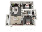 Central Landings at Town Center - Two Bedroom One Bath Carriage (b)