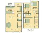 Villa West Apartments and Townhomes - 3 Bed 1.5 Bath Townhome