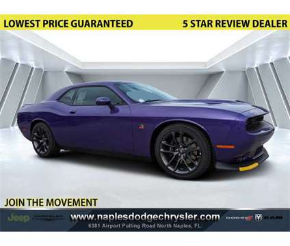 2023 Dodge Challenger R/T Scat Pack is a Purple 2023 Dodge Challenger R/T Scat Pack Coupe in Naples FL