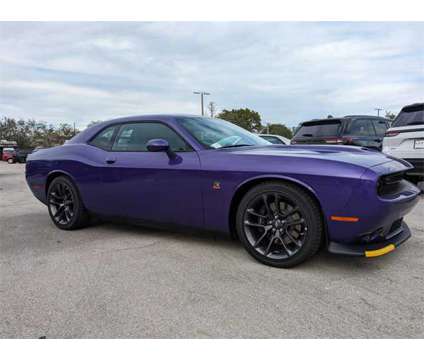 2023 Dodge Challenger R/T Scat Pack is a Purple 2023 Dodge Challenger R/T Scat Pack Coupe in Naples FL