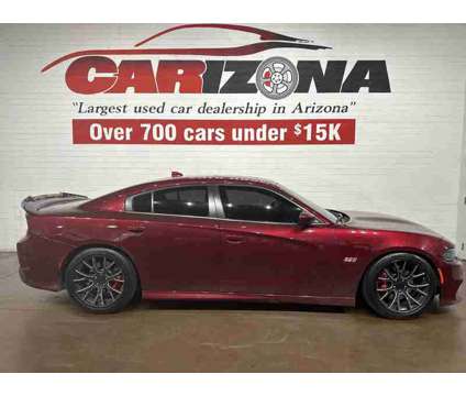 2018 Dodge Charger R/T Scat Pack is a Red 2018 Dodge Charger R/T Scat Pack Sedan in Chandler AZ