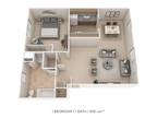 Creek Hill Apartment Homes - One Bedroom- 635 sqft