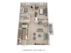 Creek Hill Apartment Homes - Two Bedroom- 865 sqft