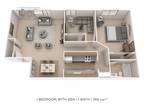 Creek Hill Apartment Homes - One Bedroom- 760 sqft