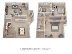 Riverton Knolls Apartment and Townhomes - Three Bedroom 1 Full & 2 Half Bath