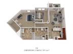 Greenwood Cove Apartment Homes - Two Bedroom 2 Bath- 1,117 sqft