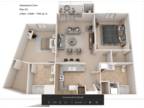 Greenwood Cove Apartment Homes - Two Bedroom 2 Bath- 1,117 sqft