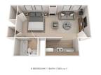 Brighton Gardens Apartment Homes - Studio - 360 sqft