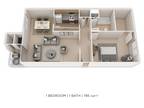 The Meadows Apartment Homes - One Bedroom- 785 sqft