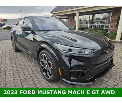 2023 Ford Mustang Mach-E GT AWD is a Black 2023 Ford Mustang GT SUV in Bowling Green OH