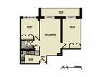 The Regency - Floor Plan 4 (2 Beds/1 Bath)