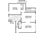 808 - 816 Forest Apartments - 2 Bedroom, 1 Bath