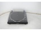 SEE NOTES Audio-Technica ATLP60XBK Automatic Belt Drive Stereo Turntable Black