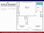 Four Winds Apartments - 1 Bed 1 Bath