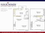 Four Winds Apartments - 2 Bed 1.5 Bath