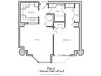 1700 California St Residential - 1 Bedroom - Plan 2