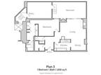 1700 California St Residential - 1 Bedroom - Plan 3