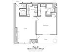 1700 California St Residential - 1 Bedroom - Plan 10